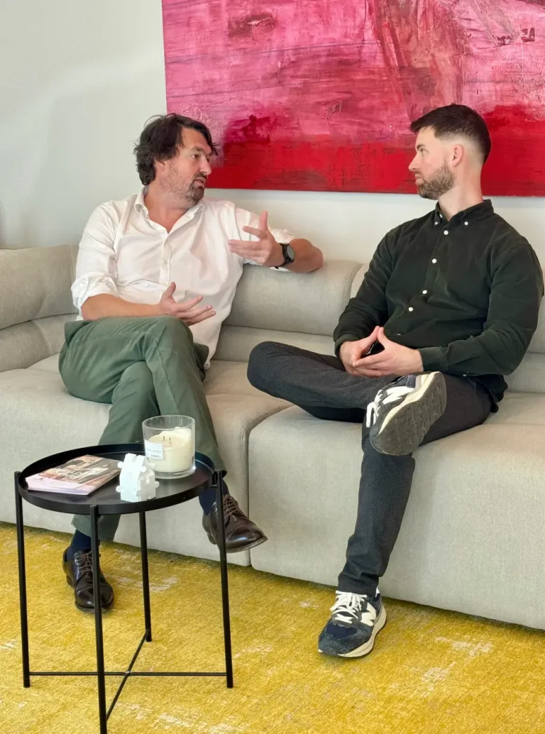 Nos conférences - Vendre avant d’acheter ou acheter avant de vendre ? - Emmanuel Wyns de Dumon Assurances en discussion avec Maxime Dumont de Grant Properties