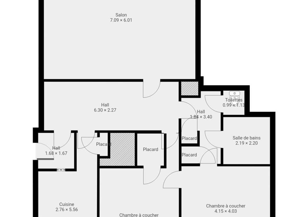 Appartement 2 chambres à vendre à IXELLES pour 695 000 € (photo 11 sur 12)